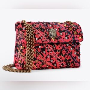 Kurt Geiger NWT MINI LEATHER KENSINGTON BAG - Calf Hair